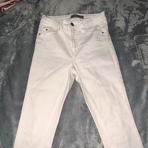 Skinny White Jeans, Denim Co.